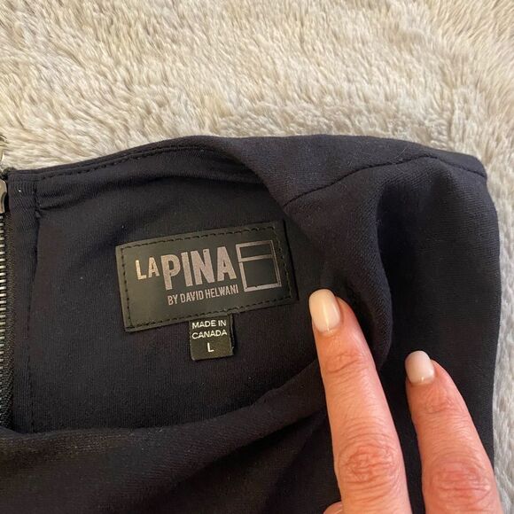 La pina by David Helwani genuine leather detailed top, L - Picture 6 of 8